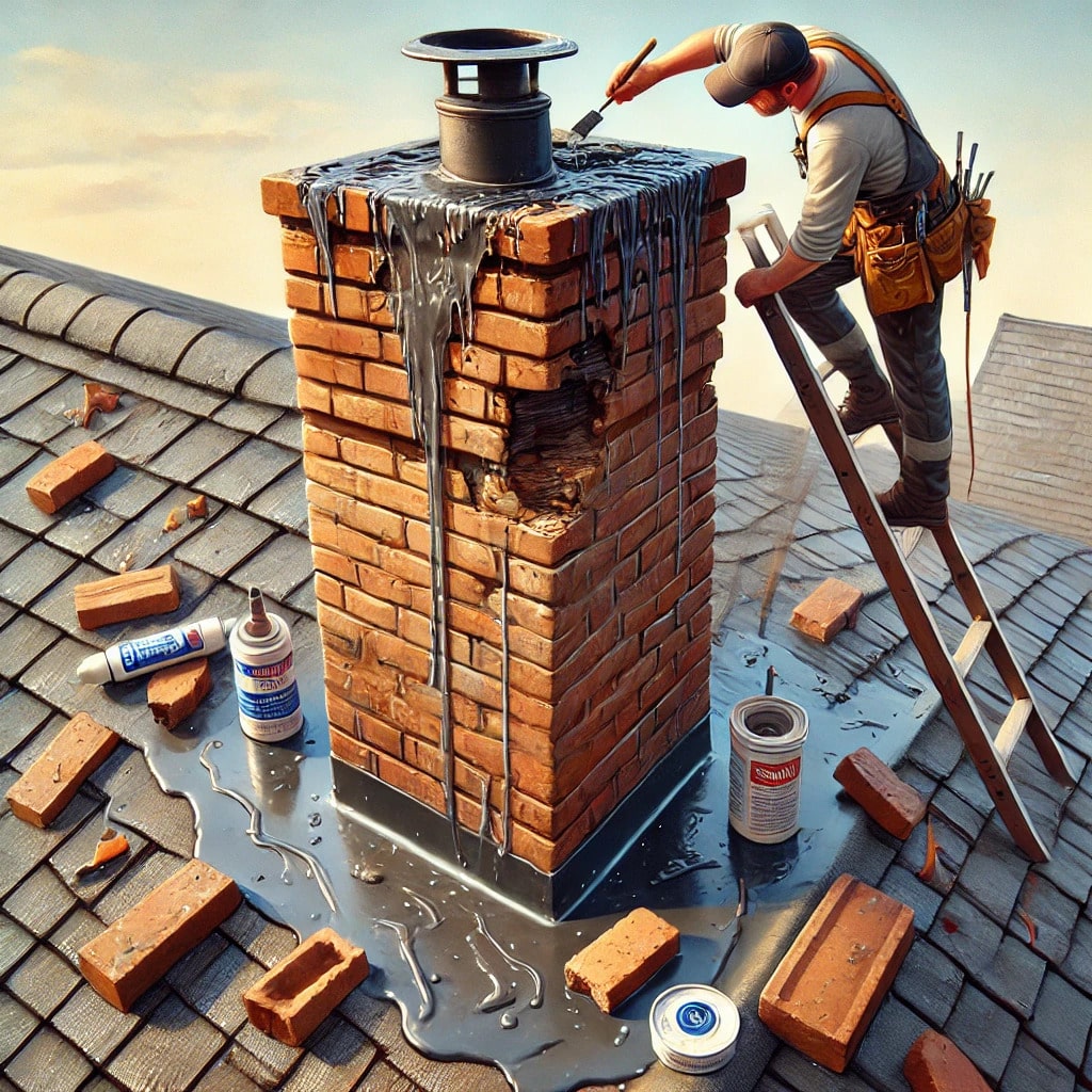 Professional Chimney Leak Repair Eastpointe MI - Expert Water Damage Prevention by Chimney Sweep Eastpointe